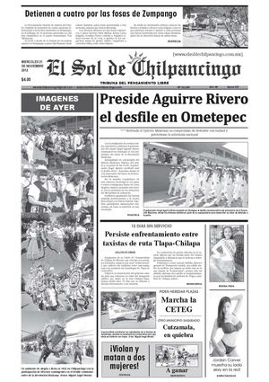 El Sol de Chilpancingo - 21 Noviembre 2012