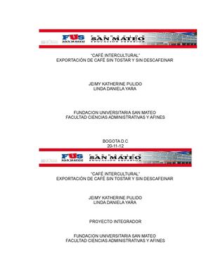 Café Intercultural S.A.S