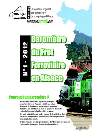 Baromètre du Fret Ferroviaire en Alsace