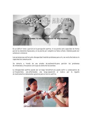 Discapacidad Auditiva