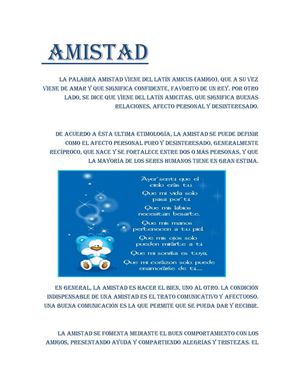 AMISTAD
