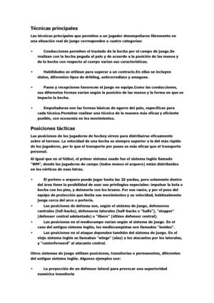 reglamento y practicas de hockey