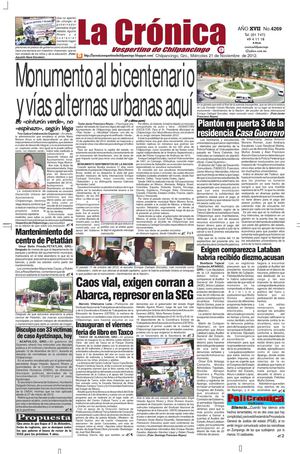 La Cronica 21 de noviembre