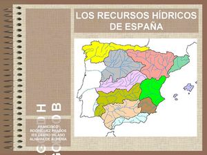 TEMA 5.- LOS RECURSOS HÍDRICOS DE ESPAÑA