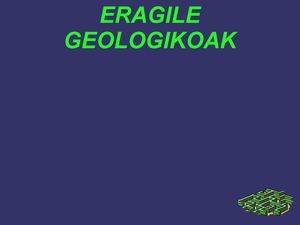 Eragile geologikoak (Maialen)