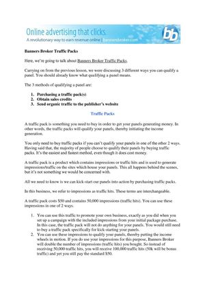 07 - Banners Broker Traffic Packs