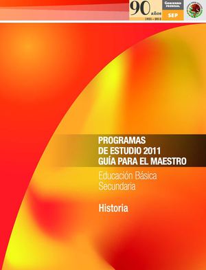 Programa Historia Secundaria