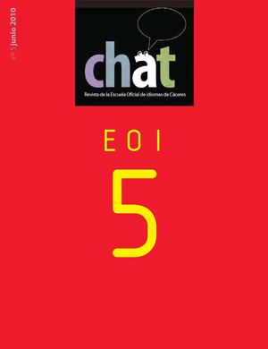 Revista Chat Escuela Oficial de Idiomas. Número 5