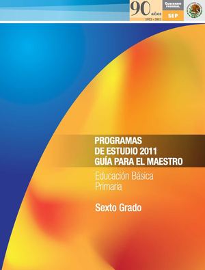Programa 6°grado primaria