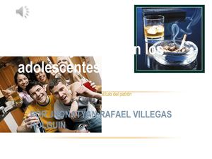 Alcohol y tabaco en los adolescentes2