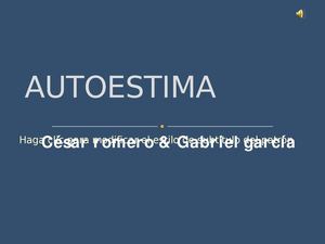 Autoestima