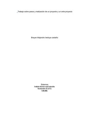 anteproyecto y proyecto de manillas de murano