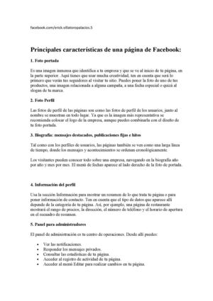 TAREA SOBRE FACEBOOK