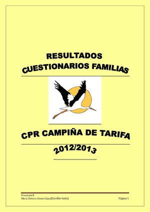 CUESTIONARIOS FAMILIAS (GRAFICOS)