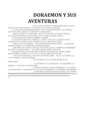 doraemon y sus aventuras