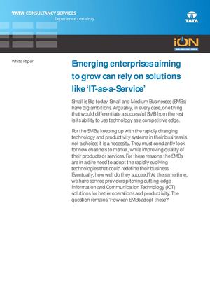 Emerging enterprises-IT-AS-A-Service