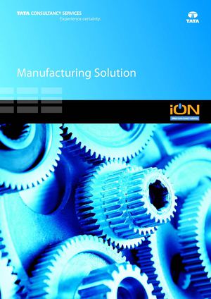 ERP Manufacturing Solution-TCSiON