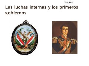 Las luchas internas de México
