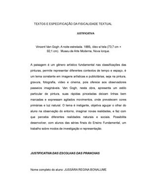 Justificativa do eixo operacional