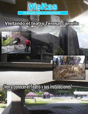 Visita al Teatro Teresa Carreño