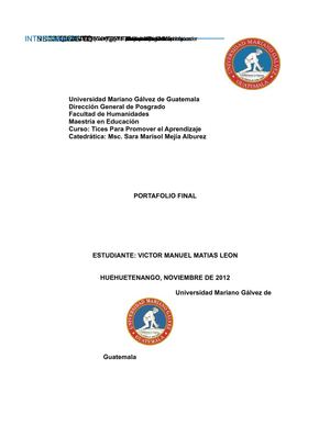 PORTAFOLIO FINAL DE CURSO