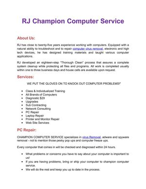 Pc repair service Evansville