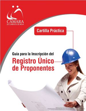 Manual Registro Único de Proponentes Huila