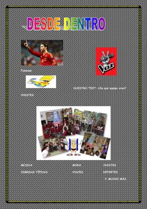 DESDE DENTRO 2012/2013 1º TRIMESTRE