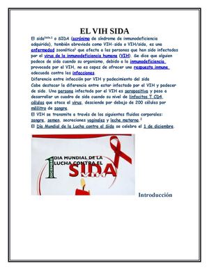 EL VIH SIDA