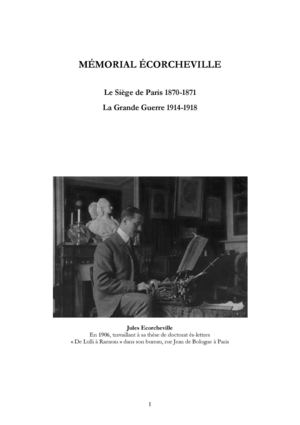 "Mémorial Ecorcheville", par Michel Debeauvais