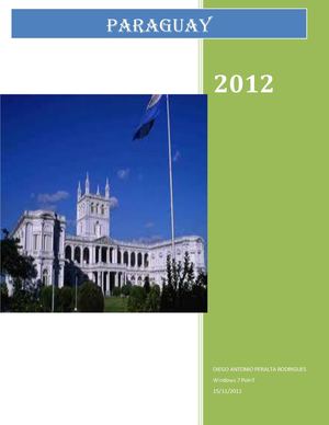 PARAGUAY :DIEGO ANTONIO