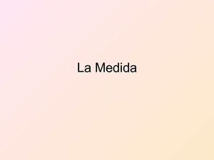 La Medida