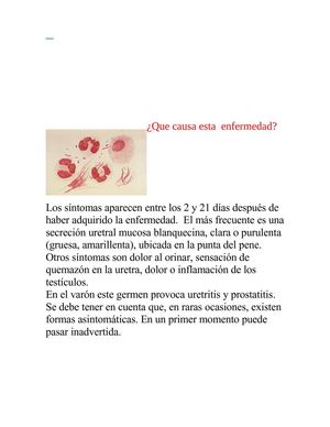 GONORREA