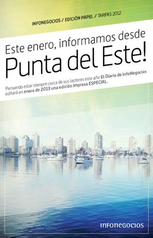 Tarifas InfoNegocios - Edición Punta del Este - Enero 2013