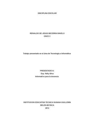 Documento disciplina Calameo