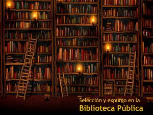 Selección y expurgo en Bibliotecas Públicas. 1ª parte