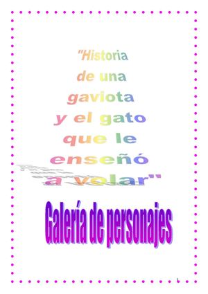 galeria de personajes