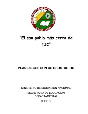 EL SAN PABLO MAS CERCA DE TIC