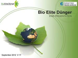 Bionic-Bio-Elite Präsentation