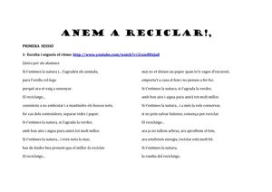 Anem a Reciclar. Cielo