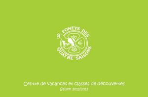 Découvrez notre brochure 2013