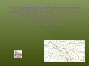 TEMA 4. Práctica MAPA TOPOGRÁFICO