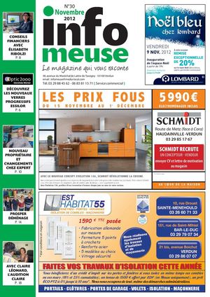 Info Meuse n° 30 - Novembre 2012