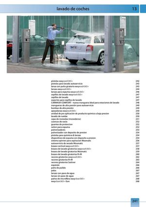 Catálogo 2012 - 2013, 13 - Car Wash