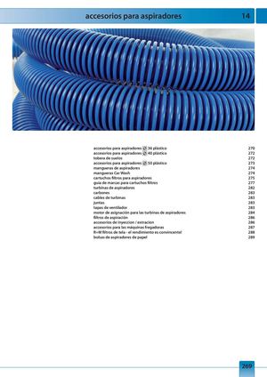 Catálogo 2012 - 2013, 14 - Accesorios para aspiradores