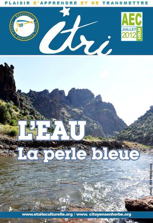 itri n°001 : L'EAU, La perle bleue