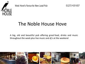 Noble House Pub in Hove
