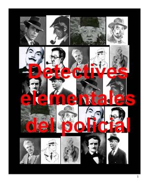 "Detectives elementales del policial" por 7º - Hombre Nuevo - 2012