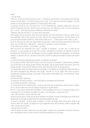 Les âmes vagabondes, le réveille de Mélanie