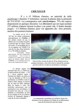 un cratère au Mexique